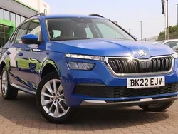 Energy blue Used 2022 Skoda Kamiq SE SUV | £15,295 (Fair price)