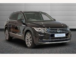 Black Used 2022 VW Tiguan Elegance SUV | £25,990 (Fair price)