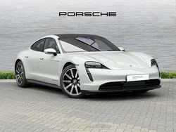 Grey Used 2021 Porsche Taycan Sedan | £54,490 (Fair price)