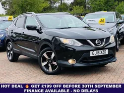 Black Used 2016 Nissan Qashqai N-TEC SUV | £6,100 (Fair price)