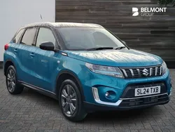 Turquoise Used 2024 Suzuki Vitara SZ-T SUV | £19,495 (A bit pricey)