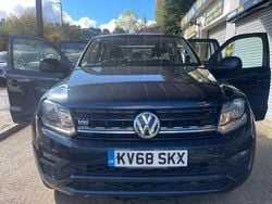 Blue Used 2018 VW Amarok Trendline Pickup | £9,550 (Expensive)