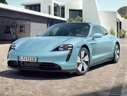 Blue Used 2022 Porsche Taycan Sedan | £55,990 (A bit pricey)