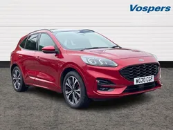 Red Used 2020 Ford Kuga ST-Line X SUV | £19,800 (Fair price)
