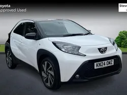 White Used 2024 Toyota Aygo Hatchback | £13,803 (Fair price)