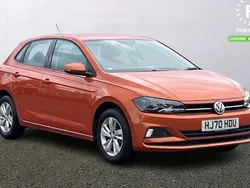 Orange Used 2020 VW Polo SE Hatchback | £13,299 (Good price)