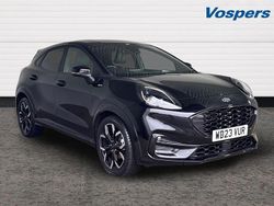Black Used 2023 Ford Puma ST-Line X SUV | £16,995 (Fair price)