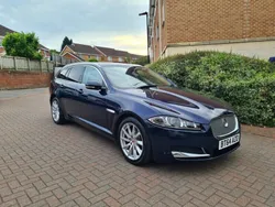 Blue Used 2014 Jaguar XF Premium Luxury Sedan | £5,795 (Fair price)