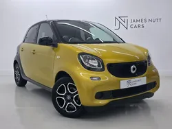 Yellow Used 2015 Smart ForFour Premium Hatchback | £5,495 (Fair price)