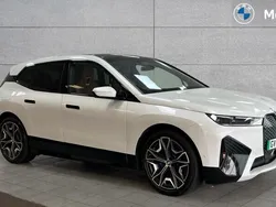 White Used 2023 BMW iX M Sport SUV | £49,198 (Super price)