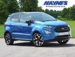 Blue Used 2022 Ford Ecosport ST-Line SUV | £13,500 (Fair price)