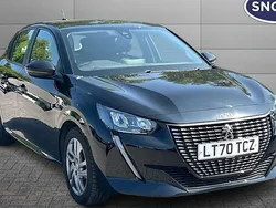 Black Used 2020 Peugeot 208 Active Hatchback | £10,857 (Fair price)