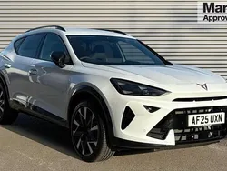 Metallic glacial white Used 2025 Cupra Formentor SUV | £29,990 (Expensive)