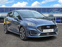 Blue Used 2022 Ford Fiesta ST-Line Hatchback | £15,995 (A bit pricey)