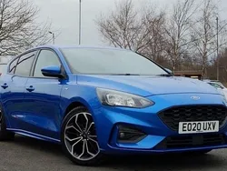 Blue Used 2020 Ford Focus ST-Line X Hatchback | £13,995 (Good price)