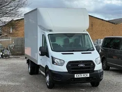 White Used 2021 Ford Transit S | £15,594 (A bit pricey)