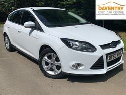 White Used 2013 Ford Focus Zetec Hatchback | £4,990 (Expensive)