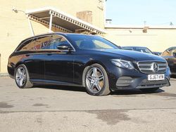 Black Used 2017 Mercedes E220 AMG Line Premium Plus Estate | £15,885 (Fair price)