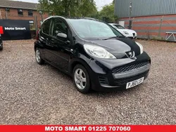 Black Used 2010 Peugeot 107 Envy Hatchback | £2,995 (Expensive)