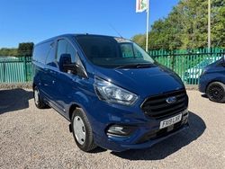 Blue Used 2019 Ford Transit Custom Trend Van | £16,794 (A bit pricey)