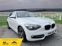 White Used 2014 BMW 116 Sport Line Hatchback | £4,795 (Fair price)