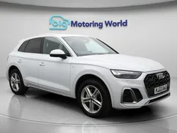 White Used 2022 Audi Q5 S-Line SUV | £29,800 (Good price)