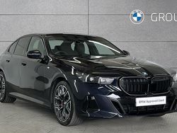 Black Used 2025 BMW 520 M Sport | £43,990 (Fair price)
