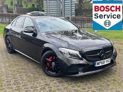Black Used 2018 Mercedes C220 AMG Line Premium Sedan | £18,494 (A bit pricey)