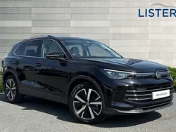 Deep black Used 2024 VW Tiguan Elegance SUV | £33,790 (Expensive)