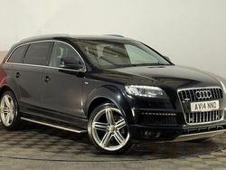 Black Used 2014 Audi Q7 S-line plus SUV | £9,995 (Good price)