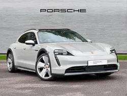 Grey Used 2023 Porsche Taycan Cross Turismo Sedan | £61,950 (Fair price)
