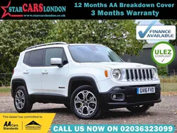 White Used 2016 Jeep Renegade Limited SUV | £8,500 (Good price)