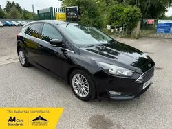 Black Used 2017 Ford Focus Zetec Hatchback | £5,795 (Good price)