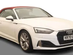White Used 2020 Audi A5 Cabriolet Sport Cabriolet | £23,000 (Fair price)