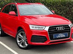 Red Used 2016 Audi Q3 S-line plus SUV | £15,150 (Fair price)
