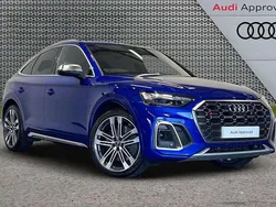 Blue Used 2021 Audi SQ5 Design SUV | £44,663 (A bit pricey)