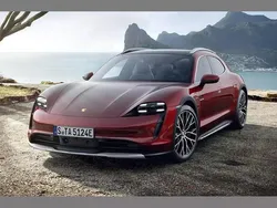 Red Used 2022 Porsche Taycan Cross Turismo Sedan | £60,990 (A bit pricey)