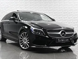 Black Used 2017 Mercedes CLS350 Shooting Brake AMG line Estate | £17,995