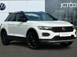 White Used 2021 VW T-Roc Black Edition SUV | £21,395 (Fair price)
