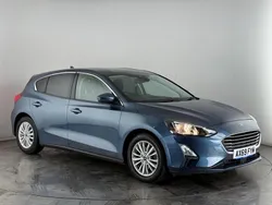 Blue Used 2020 Ford Focus Titanium Hatchback | £11,000 (Good price)