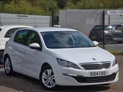 White Used 2014 Peugeot 308 Active Hatchback | £2,995 (Fair price)