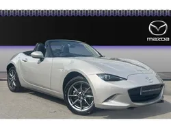 Silver Used 2023 Mazda MX5 Exclusive-Line Cabriolet | £20,589 (Fair price)