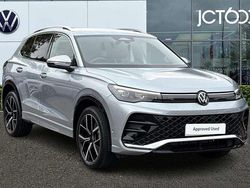 Silver New 2025 VW Tiguan R-line SUV | £38,504 (Expensive)