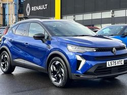 Special metallic iron blue New 2025 Renault Captur Techno SUV | £19,480 (Fair price)