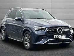 Sodalite blue Used 2024 Mercedes GLE450 AMG AMG line Estate | £57,550 (Good price)