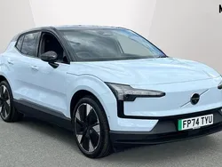 Metallic cloud blue New 2024 Volvo EX30 Ultra SUV | £33,913 (Fair price)