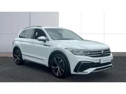 White Used 2022 VW Tiguan R-line SUV | £27,683 (Fair price)