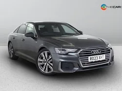 Grey Used 2023 Audi A6 S-Line Sedan | £26,877 (Good price)