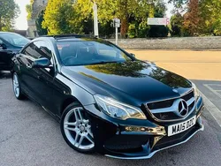 Black Used 2015 Mercedes E220 AMG line Coupe | £7,995 (Fair price)