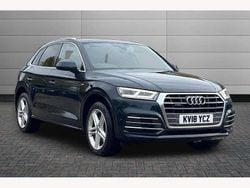 Blue Used 2018 Audi Q5 S-Line SUV | £20,195 (Fair price)